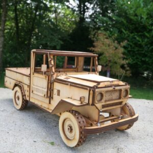 Intra απο ξύλο plywood 3mm-4mm πάχος - Αρχείο PDF προτύπου Toyota Land Cruiser BJ44 Δίασταση 30x30 cm Intraeaxys-qommrepo