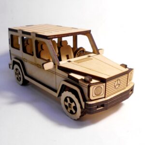 Intra απο ξύλο plywood 3mm-4mm πάχος - Mercedes Benz G Class 3D παζλ Δίασταση 30x30 cm Intraeaxys-p7ym3l67