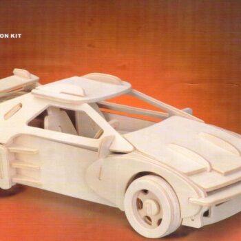 Intra απο ξύλο plywood 3mm-4mm πάχος - Αυτοκίνητο F-20 Δίασταση 30x30 cm Intraeaxys-r7v0n6od - Image 1