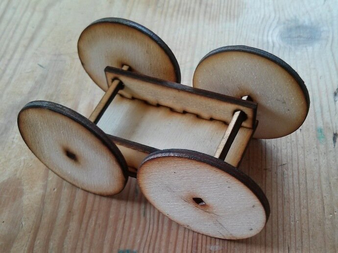 Intra απο ξύλο plywood 3mm-4mm πάχος - Απλό καλάθι Δίασταση 30x30 cm Intraeaxys-075y8eko