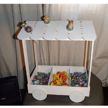 Intra απο ξύλο plywood 3mm-4mm πάχος - Αρχείο PDF Σχέδια Cart Cart Δίασταση 30x30 cm Intraeaxys-91jvg41m - Image 1