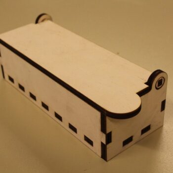 Intra απο ξύλο plywood 3mm-4mm πάχος - Κουτί στυλό 6mm Δίασταση 30x30 cm Intraeaxys-voq2n4jo - Image 2