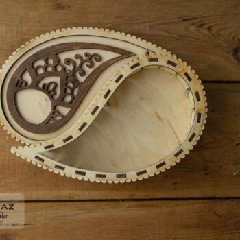 Intra απο ξύλο plywood 3mm-4mm πάχος - Ξύλινο κουτί Yin Yang Δίασταση 30x30 cm Intraeaxys-075yme0o - Image 4