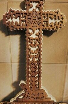 Intra απο ξύλο plywood 3mm-4mm πάχος - Αρχείο PDF σχεδίων δρομολογητή cross CNC Δίασταση 30x30 cm Intraeaxys-d1lvmmyo - Image 1