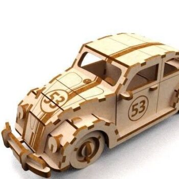 Intra απο ξύλο plywood 3mm-4mm πάχος - Herbie 3mm Δίασταση 30x30 cm Intraeaxys-67wy4wo2 - Image 1