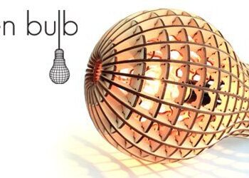 Intra απο ξύλο plywood 3mm-4mm πάχος - Ξύλινη λάμπα φωτός Δίασταση 30x30 cm Intraeaxys-ro6pjq7x - Image 1