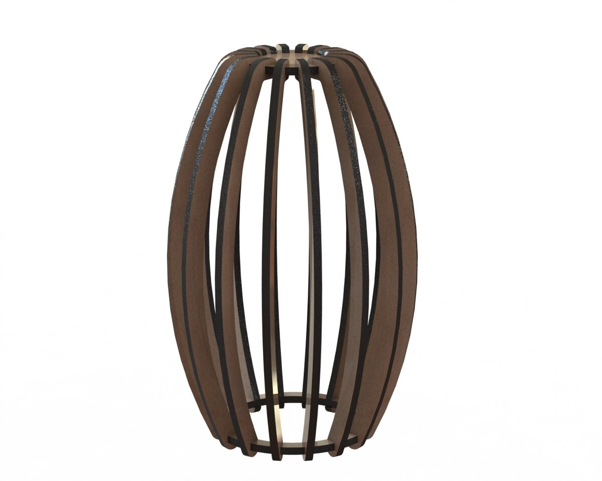 Intra απο ξύλο plywood 3mm-4mm πάχος - Λάμπα 14 Δίασταση 30x30 cm Intraeaxys-e1gz0mol