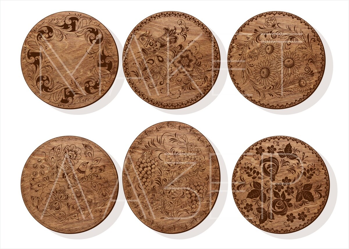 Intra απο ξύλο plywood 3mm-4mm πάχος - Σουβέρ χαραγμένα με λέιζερ Δίασταση 30x30 cm Intraeaxys-eo4qn4d7