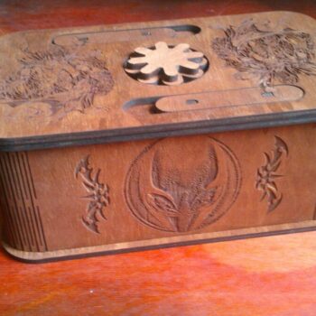 Intra απο ξύλο plywood 3mm-4mm πάχος - Ξύλινο κουτί με κλειδαριά Δίασταση 30x30 cm Intraeaxys-voq2z66o - Image 3