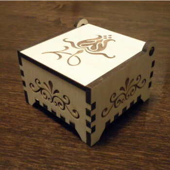 Intra απο ξύλο plywood 3mm-4mm πάχος - Μικρό Ξύλινο Κουτί Μπιμπελό κουτί Δίασταση 30x30 cm Intraeaxys-r1z2dzw1 - Image 1