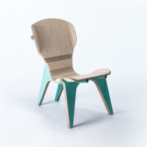 Intra απο ξύλο plywood 3mm-4mm πάχος - Πρότυπο καρέκλας για ting Router CNC Δίασταση 30x30 cm Intraeaxys-ro6y6zq7