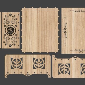 Intra απο ξύλο plywood 3mm-4mm πάχος - Πρότυπο διακοσμητικού κουτιού δώρου Δίασταση 30x30 cm Intraeaxys-e1gklxmo - Image 1