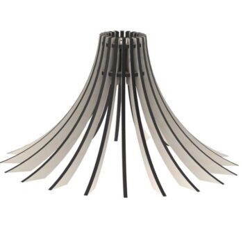 Intra απο ξύλο plywood 3mm-4mm πάχος - Luminaria 6 Δίασταση 30x30 cm Intraeaxys-6o3d937n - Image 1