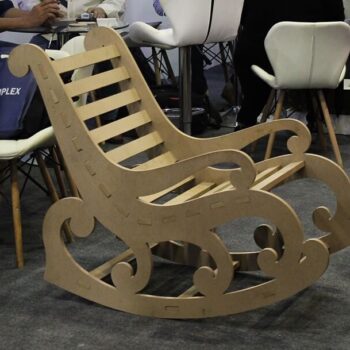 Intra απο ξύλο plywood 3mm-4mm πάχος - Ξύλινη κουνιστή πολυθρόνα Δίασταση 30x30 cm Intraeaxys-p7ymdkp7 - Image 1