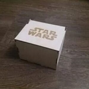 Intra απο ξύλο plywood 3mm-4mm πάχος - Ξύλινο κουτί κούπας δώρου με πρότυπο καπάκι Δίασταση 30x30 cm Intraeaxys-6o3yjr37