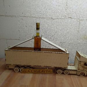 Intra απο ξύλο plywood 3mm-4mm πάχος - Φορτηγό Ξύλινο Κουτί δώρου Δίασταση 30x30 cm Intraeaxys-6o3ynnk7