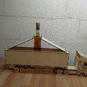 Intra απο ξύλο plywood 3mm-4mm πάχος - Φορτηγό Ξύλινο Κουτί δώρου Δίασταση 30x30 cm Intraeaxys-6o3ynnk7 - Image 1