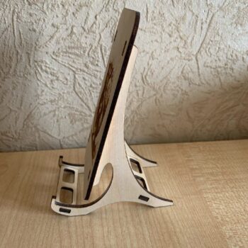 Intra απο ξύλο plywood 3mm-4mm πάχος - Χαραγμένα Διακοσμητικά Σταντ για Κινητά Δίασταση 30x30 cm Intraeaxys-lopqjj37 - Image 3