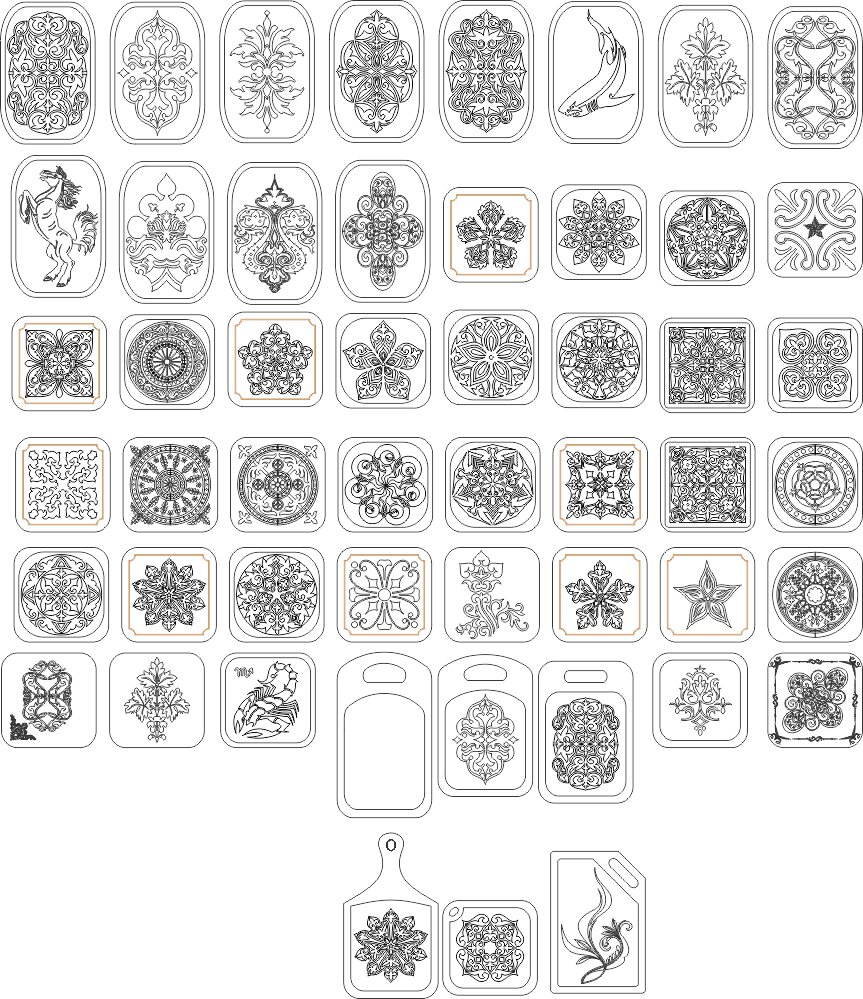 Intra απο ξύλο plywood 3mm-4mm πάχος - Διακόσμηση σανίδας κοπής Δίασταση 30x30 cm Intraeaxys-ro6p8m7x