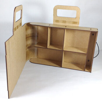 Intra απο ξύλο plywood 3mm-4mm πάχος - Υπόθεση Scopabits Δίασταση 30x30 cm Intraeaxys-ro6yd6q7 - Image 1