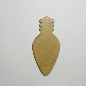 Intra απο ξύλο plywood 3mm-4mm πάχος - Χριστουγεννιάτικη ημιτελής Ξύλινη κοπή λαμπτήρα Δίασταση 30x30 cm Intraeaxys-zo9yq447