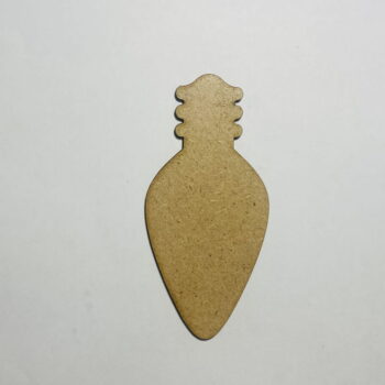 Intra απο ξύλο plywood 3mm-4mm πάχος - Χριστουγεννιάτικη ημιτελής Ξύλινη κοπή λαμπτήρα Δίασταση 30x30 cm Intraeaxys-zo9yq447 - Image 1