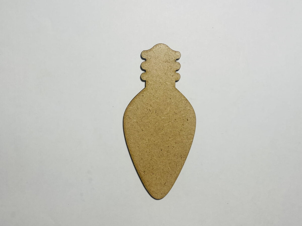 Intra απο ξύλο plywood 3mm-4mm πάχος - Χριστουγεννιάτικη ημιτελής Ξύλινη κοπή λαμπτήρα Δίασταση 30x30 cm Intraeaxys-zo9yq447