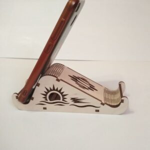 Intra απο ξύλο plywood 3mm-4mm πάχος - Χαραγμένη θήκη τηλεφώνου Δίασταση 30x30 cm Intraeaxys-pok3dyj7
