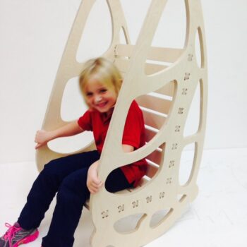 Intra απο ξύλο plywood 3mm-4mm πάχος - Αρχείο PDF σχεδίων CNC καρέκλας Buterfly Δίασταση 30x30 cm Intraeaxys-m1d0037k - Image 1