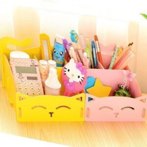 Intra απο ξύλο plywood 3mm-4mm πάχος - Σχέδια cnc κουτιού αποθήκευσης σε σχήμα Cat Δίασταση 30x30 cm Intraeaxys-91j3e87m