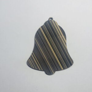 Intra απο ξύλο plywood 3mm-4mm πάχος - Σχήμα κοπής Ξύλινου Κουδουνιού Χριστουγέννων Δίασταση 30x30 cm Intraeaxys-078yz95o