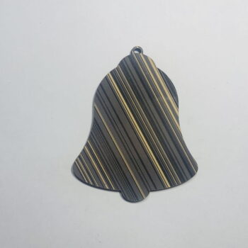 Intra απο ξύλο plywood 3mm-4mm πάχος - Σχήμα κοπής Ξύλινου Κουδουνιού Χριστουγέννων Δίασταση 30x30 cm Intraeaxys-078yz95o - Image 1