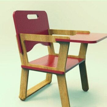 Intra απο ξύλο plywood 3mm-4mm πάχος - Καρεκλάκι κούκλας 6mm Δίασταση 30x30 cm Intraeaxys-joenr6o6 - Image 1