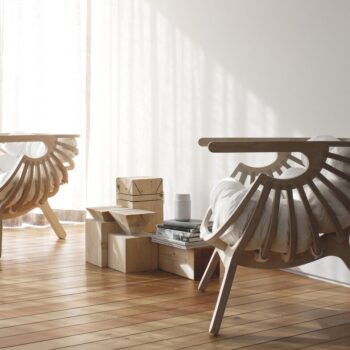 Intra απο ξύλο plywood 3mm-4mm πάχος - Πολυθρόνα Δίασταση 30x30 cm Intraeaxys-joe4x516 - Image 1