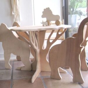 Intra απο ξύλο plywood 3mm-4mm πάχος - Καρέκλες ζώων για νήπια Δίασταση 30x30 cm Intraeaxys-eo29j678