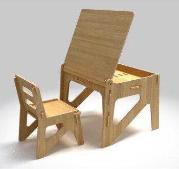 Intra απο ξύλο plywood 3mm-4mm πάχος - Κοπή παιδικής καρέκλας 02 Δίασταση 30x30 cm Intraeaxys-e1grpx7l - Image 1