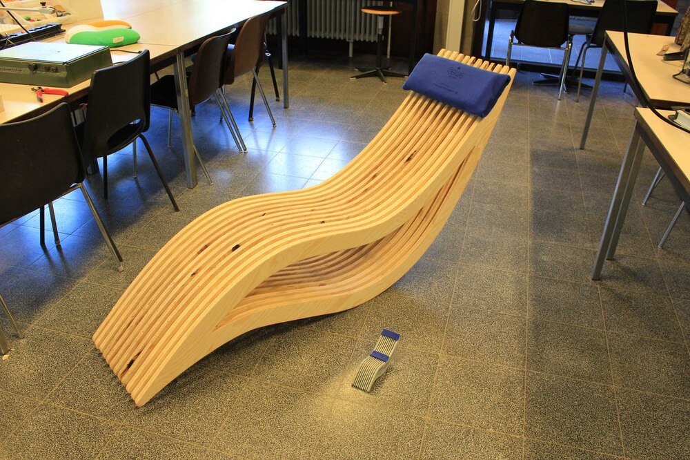 Intra απο ξύλο plywood 3mm-4mm πάχος - Παραμετρική κουνιστή πολυθρόνα Δίασταση 30x30 cm Intraeaxys-eo4xm81j