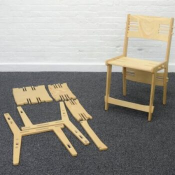 Intra απο ξύλο plywood 3mm-4mm πάχος - Καρέκλα Snapset.cad.140512 Δίασταση 20x20 cm Intraeaxys-p7yjpr7q - Image 1