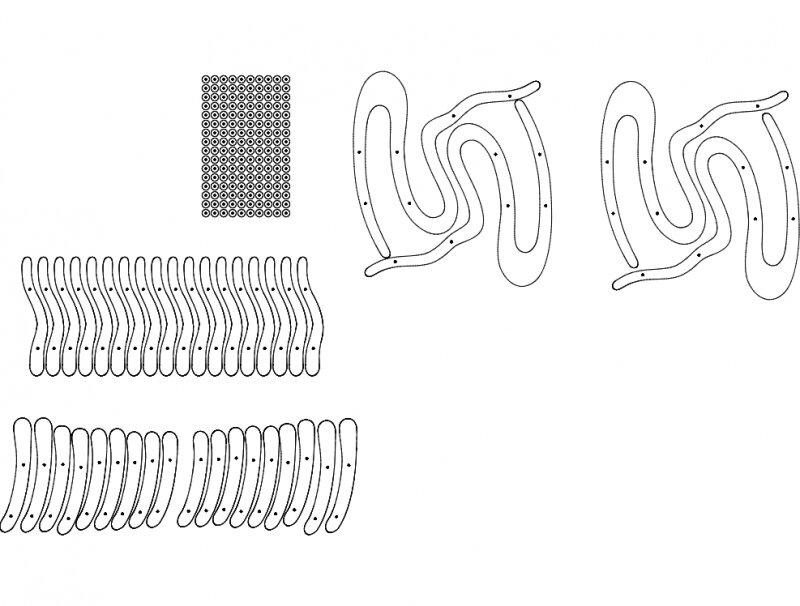 Intra απο ξύλο plywood 3mm-4mm πάχος - Κουνιστή Καρέκλα Κόντρα πλακέ 15 χλστ Δίασταση 30x30 cm Intraeaxys-0789jn15
