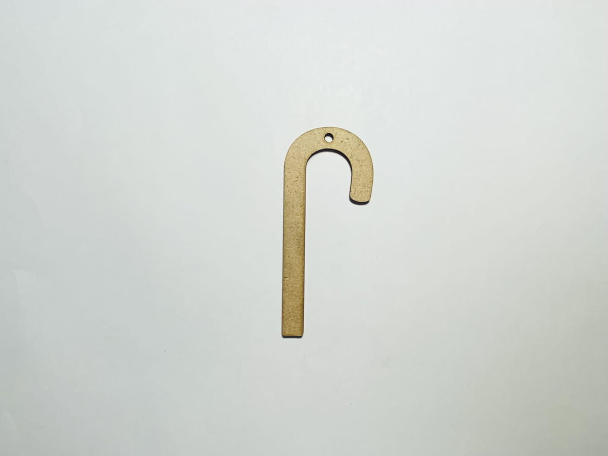 Intra απο ξύλο plywood 3mm-4mm πάχος - Χριστουγεννιάτικο στολίδι από ζαχαροκάλαμο Δίασταση 10x10 cm Intraeaxys-075y0l0o