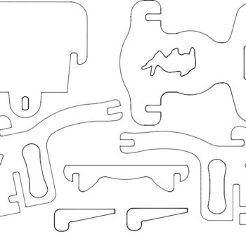 Intra απο ξύλο plywood 3mm-4mm πάχος - Παιδική καρέκλα Δίασταση 30x30 cm Intraeaxys-m1dg3e1k - Image 1