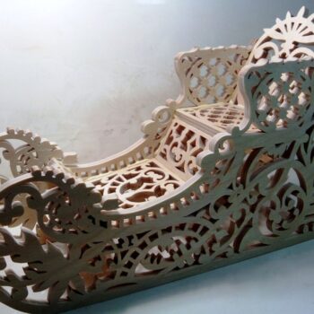 Intra απο ξύλο plywood 3mm-4mm πάχος - Διακοσμητικό αρχείο PDF έλκηθρου Δίασταση 30x30 cm Intraeaxys-m1d0kx7k - Image 1