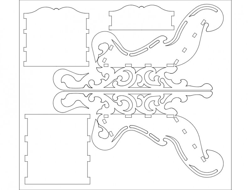Intra απο ξύλο plywood 3mm-4mm πάχος - Ελκηθρο Δίασταση 30x30 cm Intraeaxys-zo9p2w7k