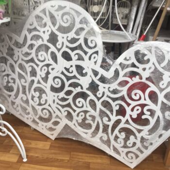 Intra απο ξύλο plywood 3mm-4mm πάχος - Διακόσμηση καρδιάς Δίασταση 30x30 cm Intraeaxys-m1d6wke7 - Image 1