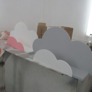 Intra απο ξύλο plywood 3mm-4mm πάχος - Ράφι από κόντρα πλακέ 10mm 15mm Σύννεφα Δίασταση 30x30 cm Intraeaxys-eo4q5r87 - Image 1