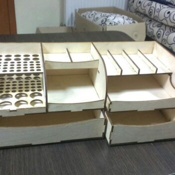 Intra απο ξύλο plywood 3mm-4mm πάχος - Διοργανωτής Δίασταση 30x30 cm Intraeaxys-lopqm0z7 - Image 1