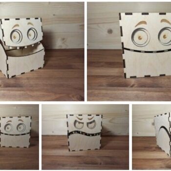 Intra απο ξύλο plywood 3mm-4mm πάχος - Monster Boxes 3mm Δίασταση 30x30 cm Intraeaxys-eo0qmg01 - Image 1