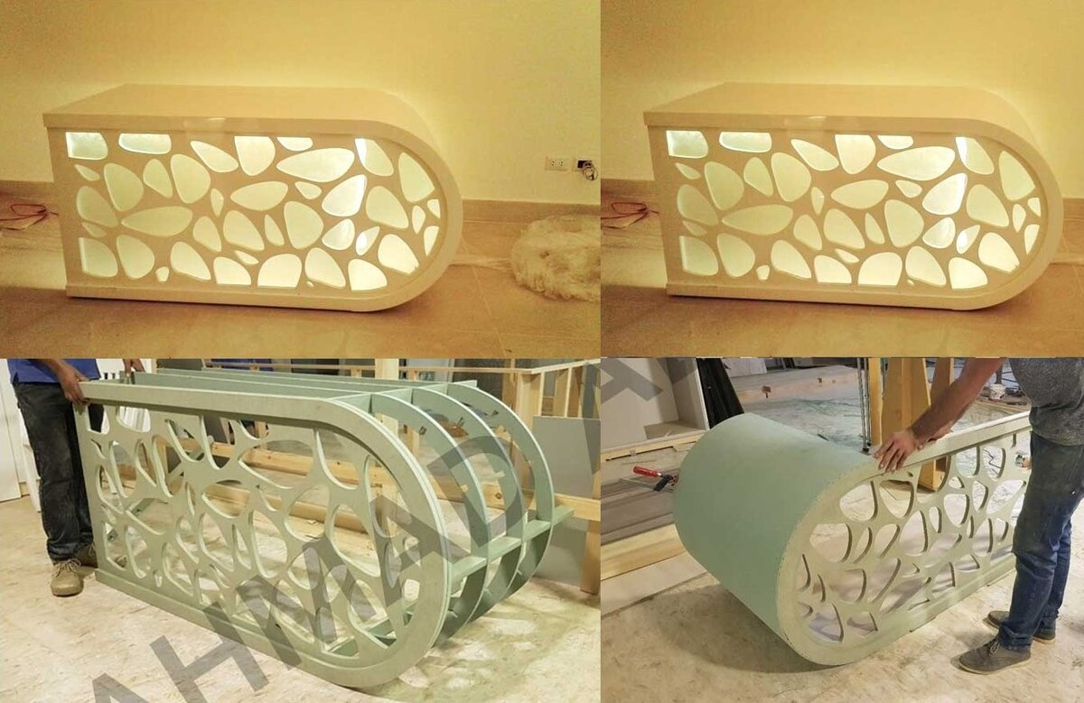 Intra απο ξύλο plywood 3mm-4mm πάχος - Τραπέζι Γραφείου Γραμματείας Δίασταση 30x30 cm Intraeaxys-joed6351