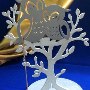 Intra απο ξύλο plywood 3mm-4mm πάχος - Κρεμάστρα κοσμημάτων Δίασταση 30x30 cm Intraeaxys-e1gk8myo