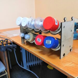 Intra απο ξύλο plywood 3mm-4mm πάχος - Βάση κυλίνδρου Δίασταση 30x30 cm Intraeaxys-078y4g5o